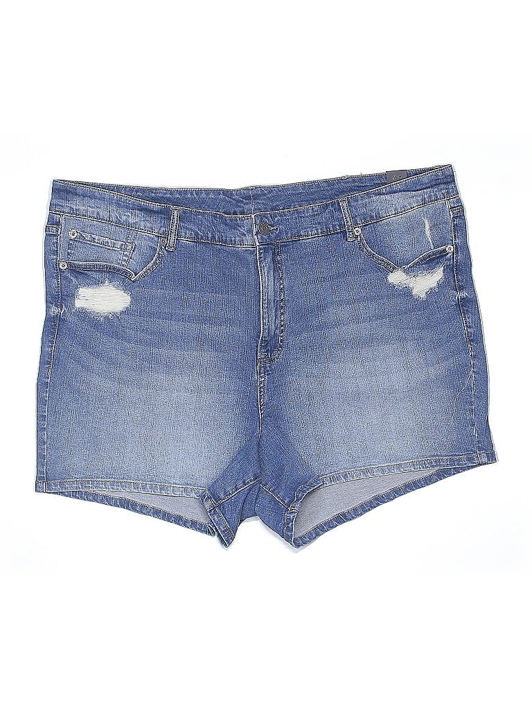 Torrid Denim Shorts In Blue