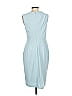 DKNY Solid Blue Cocktail Dress Size 4 - photo 2