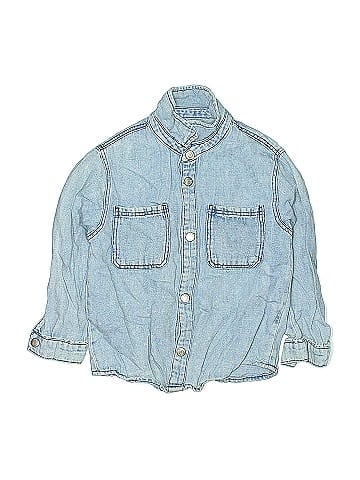 Zara Long Sleeve Button-Down Shirt (view 1)