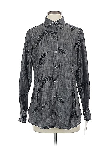 Foxcroft Long Sleeve Button-Down Shirt (view 1)