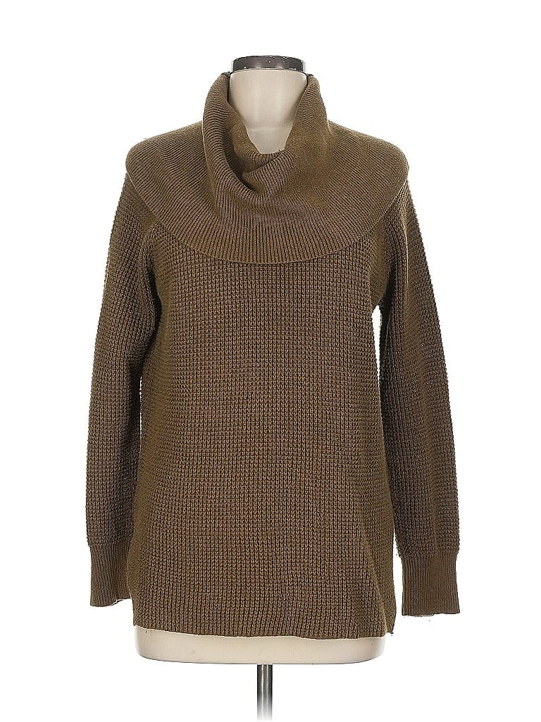 Pre-owned Michael Michael Kors Turtleneck Sweater In Brown