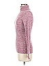 Moda International 100% Cotton Pink Turtleneck Sweater Size M - photo 4