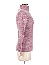 Moda International 100% Cotton Pink Turtleneck Sweater Size M - photo 3