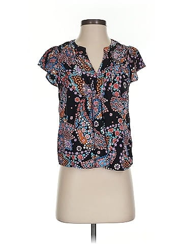 Love Stitch Short Sleeve Blouse (view 1)