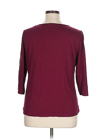 Karen Scott 3/4 Sleeve T-Shirt (view 2)