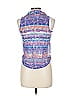 Xhilaration 100% Polyester Purple Sleeveless Blouse Size L - photo 2