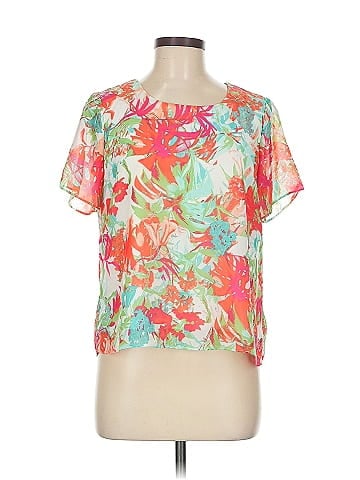 Norm Thompson Short Sleeve Blouse (view 1)