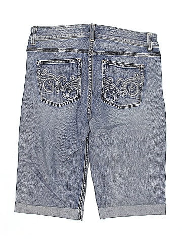White House Black Market Denim Shorts (view 2)