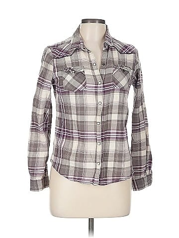Mossimo Supply Co. Long Sleeve Button-Down Shirt (view 1)