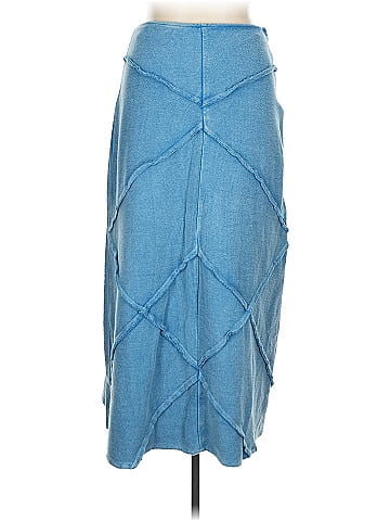 Earthbound Trading Co. Denim Skirt (view 1)