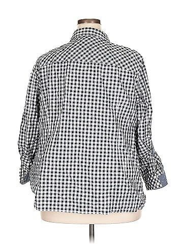 Tommy Hilfiger 3/4 Sleeve Button-Down Shirt (view 2)