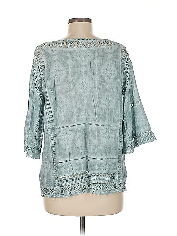 Democracy 3/4 Sleeve Blouse (view 2)