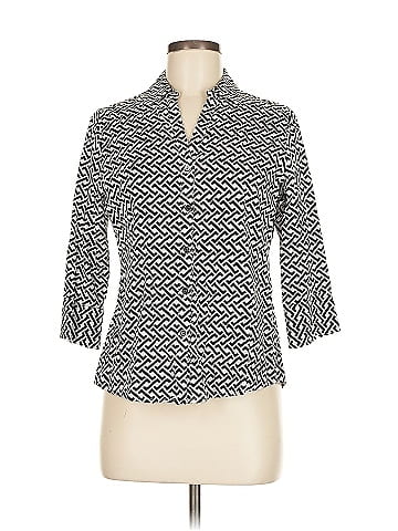 Foxcroft 3/4 Sleeve Blouse (view 1)