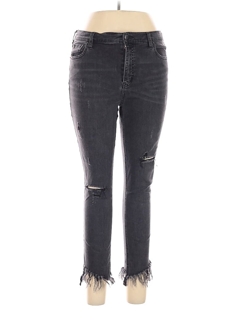 Pre-owned Free People Jeans In Black