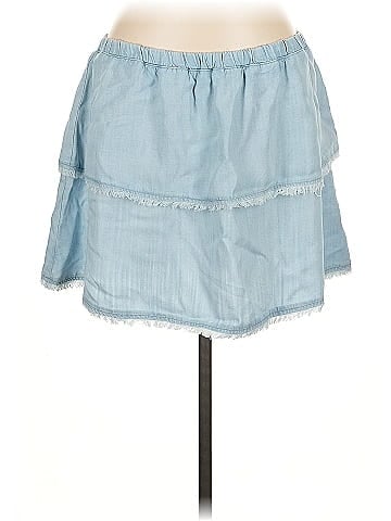 Cloth & Stone Denim Skirt (view 1)