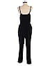 Cupcakes & Cashmere 100% Polyester Solid Black Jumpsuit Size M - photo 2