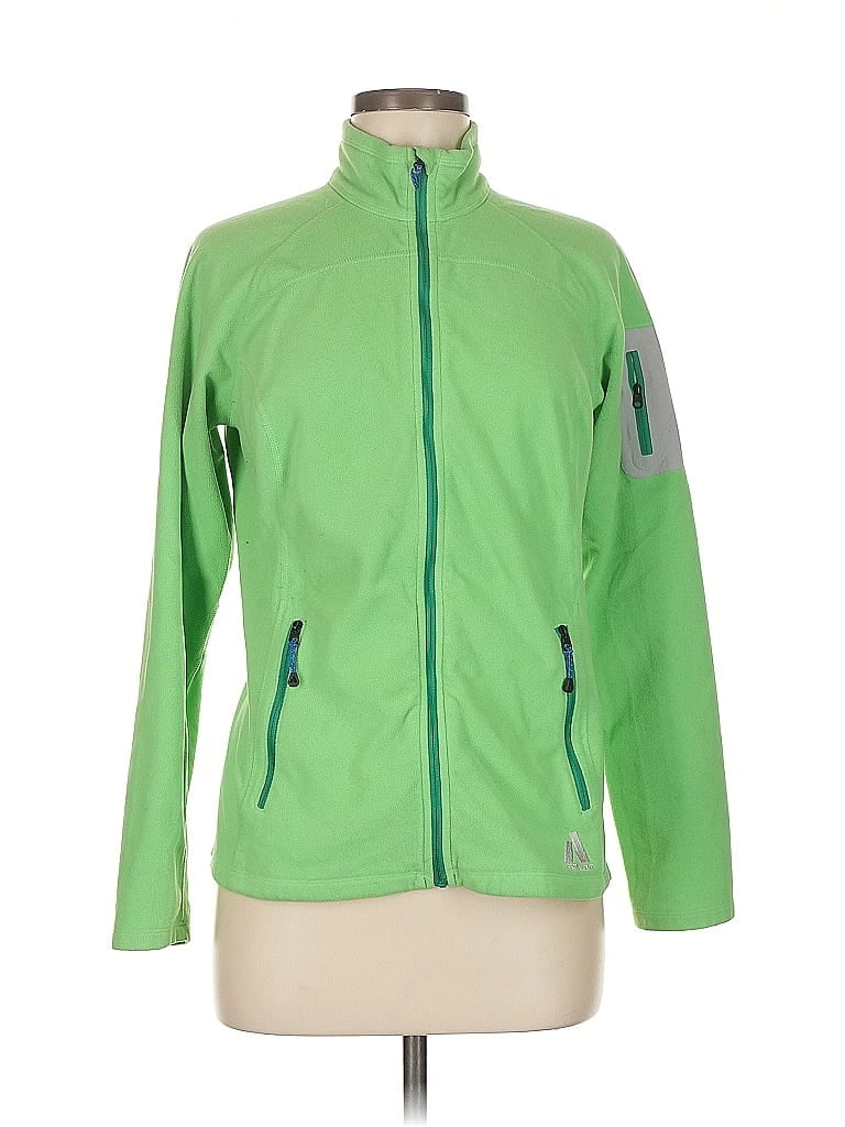 Pre-owned Eddie Bauer Cardigan Sweater In Green