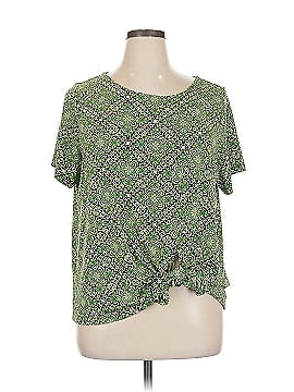 Susan Graver Short Sleeve Top