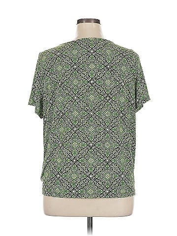 Susan Graver Short Sleeve Top (view 2)