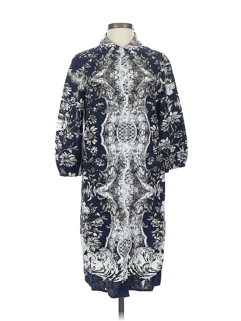 Pre-owned Soft Surroundings Kimono In Blue