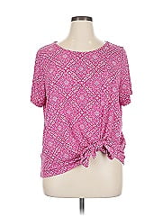 Susan Graver Short Sleeve Top