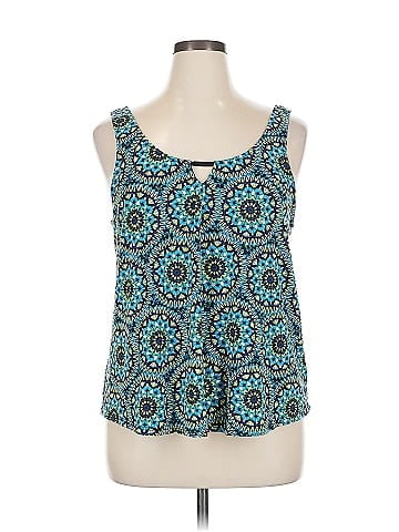 Eyeshadow Sleeveless Blouse (view 1)