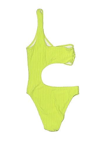 Solid & Striped One Piece Swimsuit (view 2)
