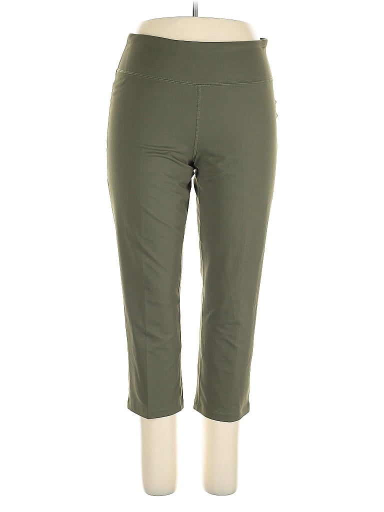 Click to view more detailed imagery on our partner's website Pre-owned Lands' End Active Pants In Green