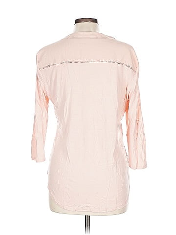 Soho JEANS NEW YORK & COMPANY 3/4 Sleeve Blouse (view 2)