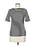 Chaps 100% Pima Cotton Black Short Sleeve Top Size M - photo 1