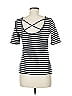 Chaps 100% Pima Cotton Black Short Sleeve Top Size M - photo 2