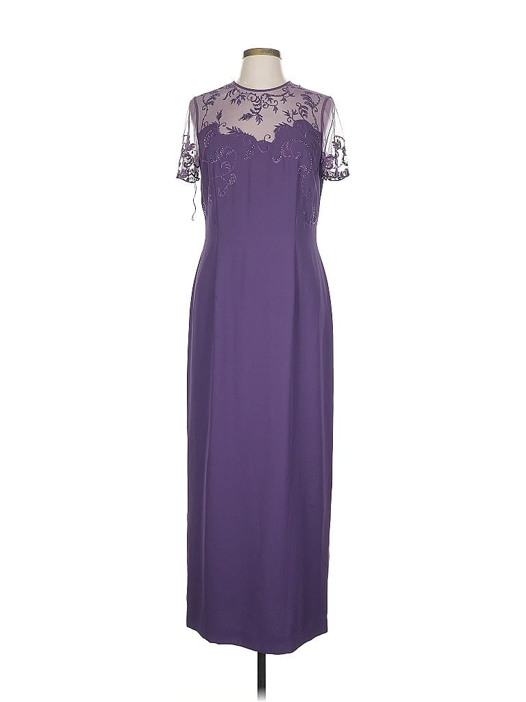 Click to view more detailed imagery on our partner's website Pre-owned Maggy London Cocktail Dress In Purple