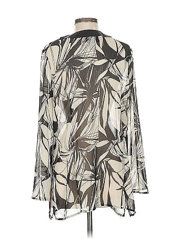 Susan Graver 3/4 Sleeve Blouse (view 2)