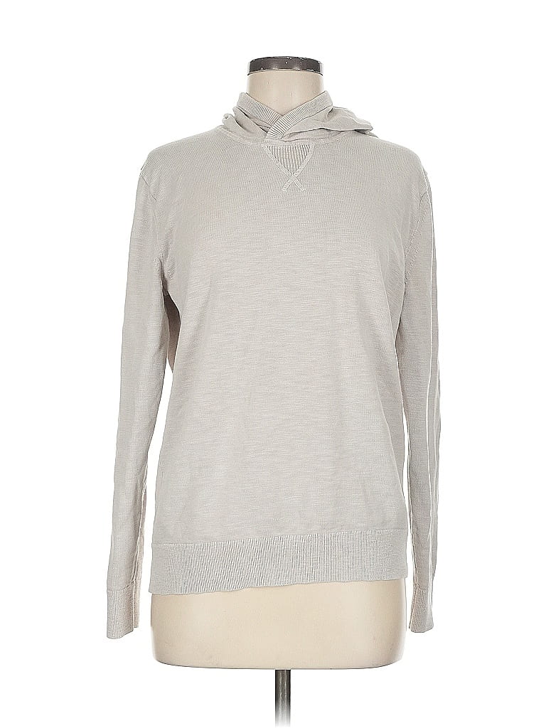 Pre-owned Banana Republic Pullover Sweater In Silver