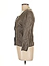Max Mara 100% Linen Brown Gray Jacket Size 10 - photo 5