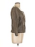 Max Mara 100% Linen Brown Gray Jacket Size 10 - photo 4