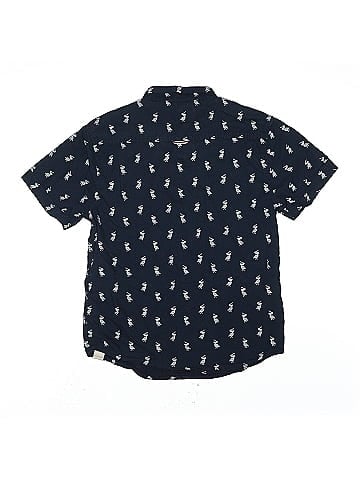 Free Planet Short Sleeve Button-Down Shirt (view 2)