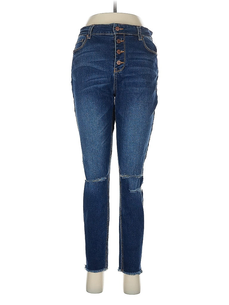 Pre-owned Tinsel Jeans In Blue