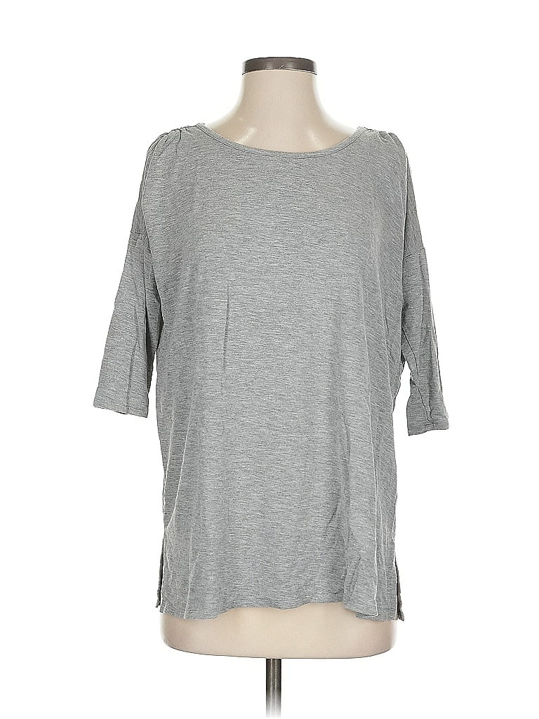 Pre-owned Calypso St Barth 3/4 Sleeve T-shirt In Gray