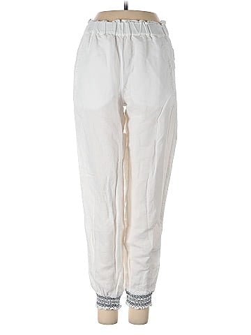 Something Navy Linen Pants (view 1)