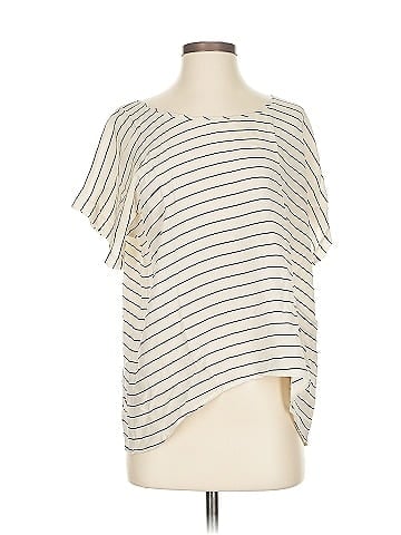 Lilu Short Sleeve Silk Top (view 1)
