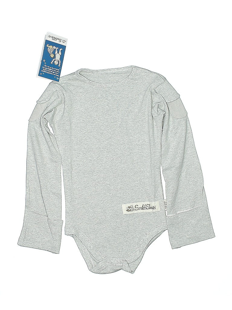 Inc International Concepts Long Sleeve Onesie In Gray