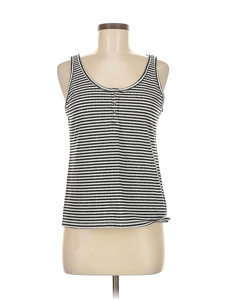 Pre-owned Sonoma Goods For Life Tank Top Black Strapless Neckline Tops