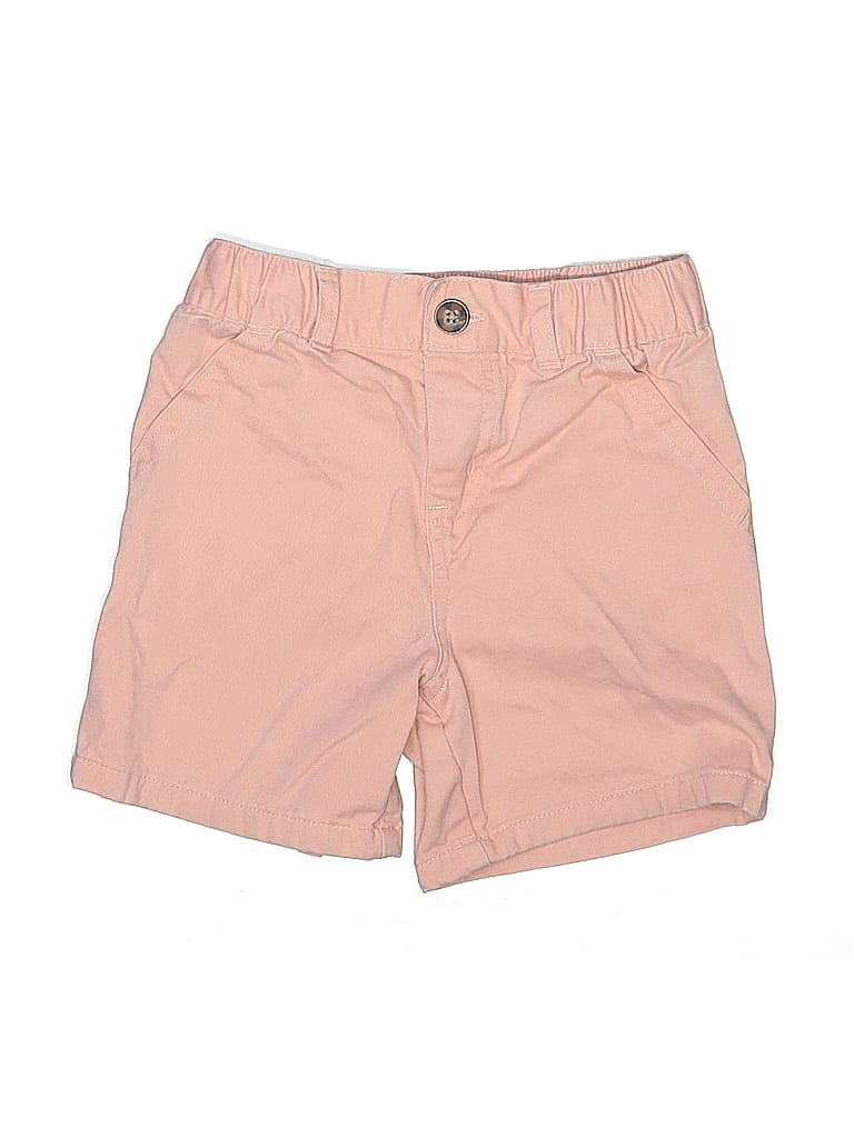 Pre-owned Carter's Kids' Khaki Shorts In Pink