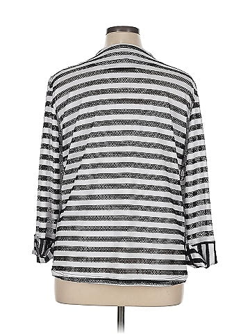 MULTIPLES 3/4 Sleeve Blouse (view 2)