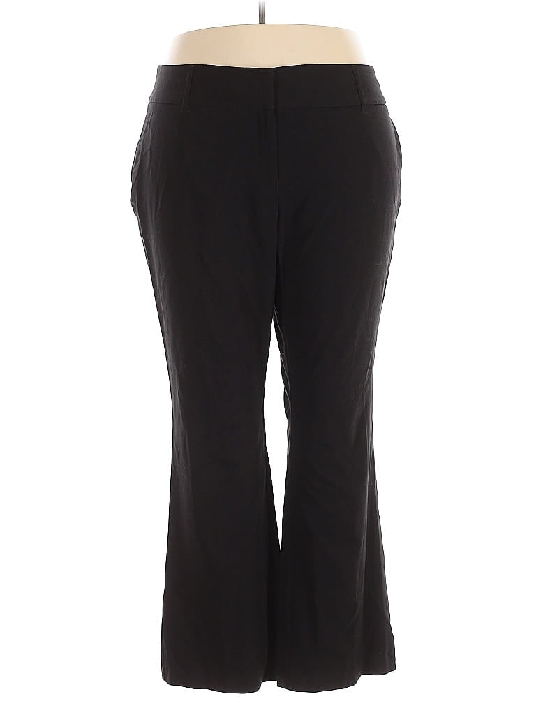 Pre-owned Dana Buchman Dress Pants In Black
