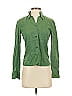 Armani Exchange 100% Cotton Green Long Sleeve Blouse Size S - photo 1