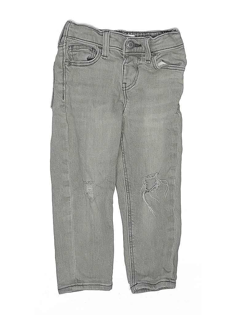 Pre-owned Old Navy Kids' Jeans In Silver