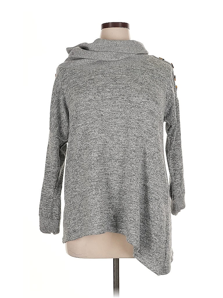 NEW YORK LAUNDRY Pre-owned Turtleneck Sweater In Gray