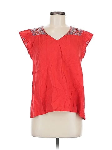 Lucky Brand Short Sleeve Blouse (view 1)